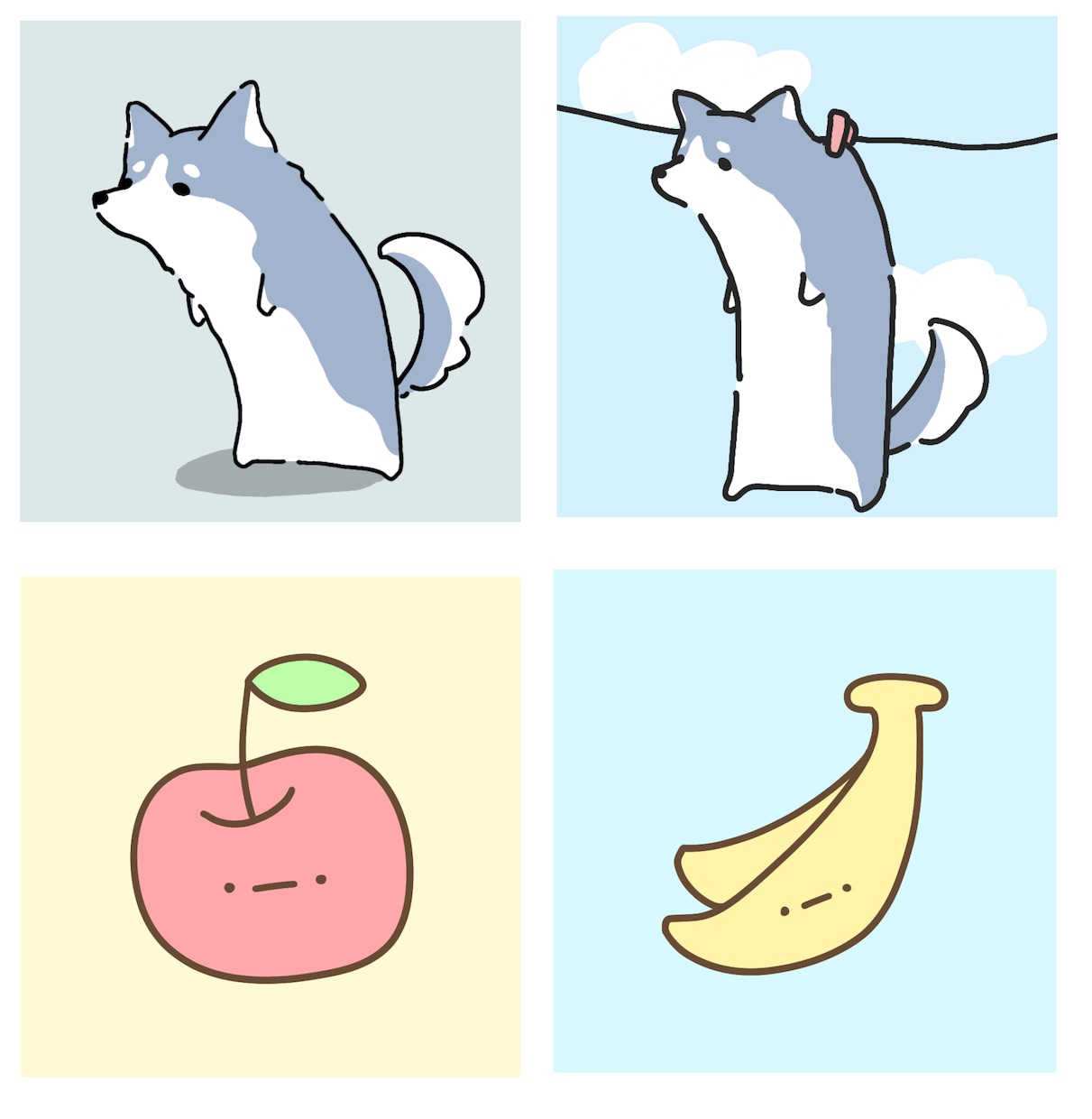 ゆるくてかわいいイラスト描きます 思わず触りたくなるようなゆるいイラストが好きな方へ届け イメージ4