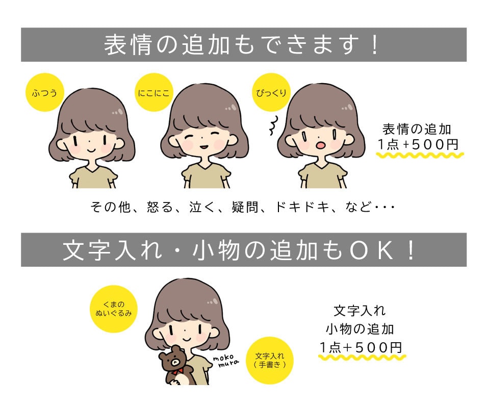 最短即日納品OK！ゆるいシンプルなアイコン描きます 汎用的な絵柄でどんなブログ・SNSにもオススメです！ イメージ3