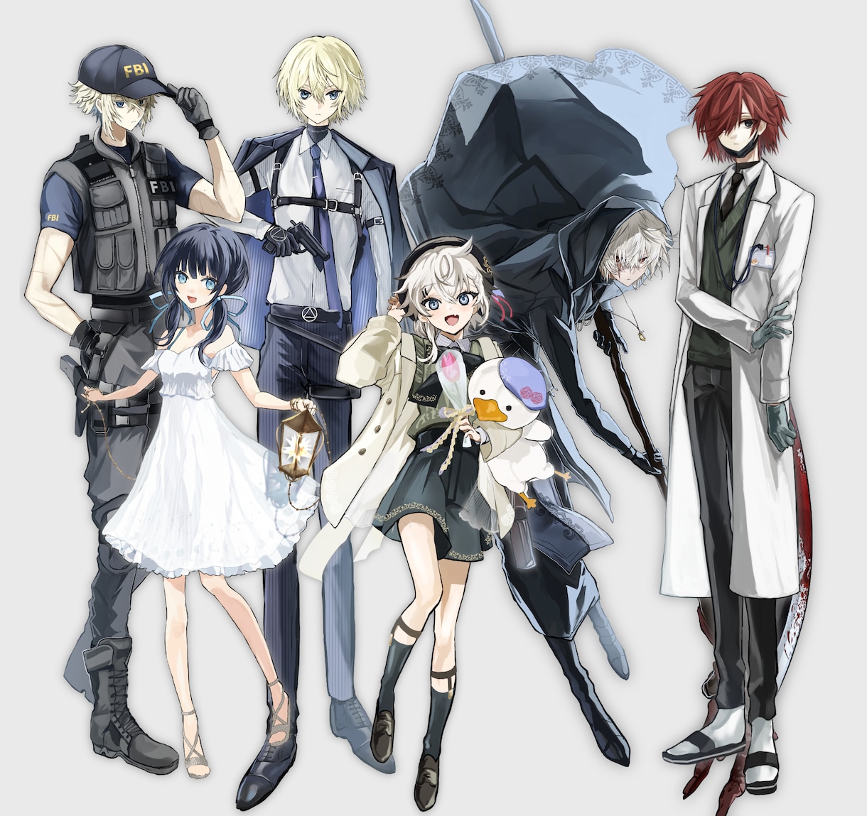 TRPG等での使用イラスト制作致します 立ち絵やイラストでTRPGに彩りを イメージ3