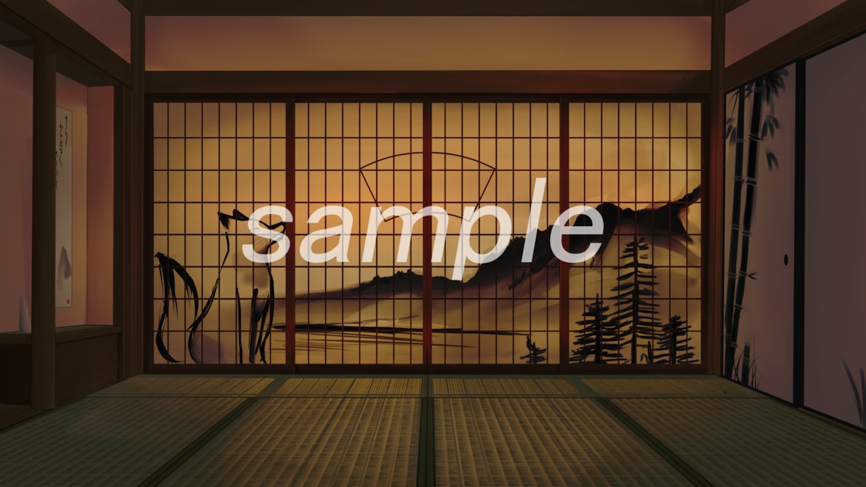Vtuber・同人誌等の背景承ります ちょっとしたアニメーションやモノクロ・カラー背景描きます！ イメージ5