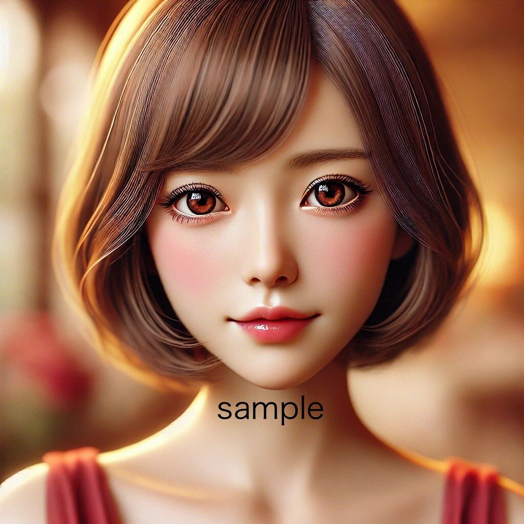 カスタム可能日本人美女の画像プロンプトを販売します Midjourney・DALL-E対応！英語と日本語で生成可 イメージ3
