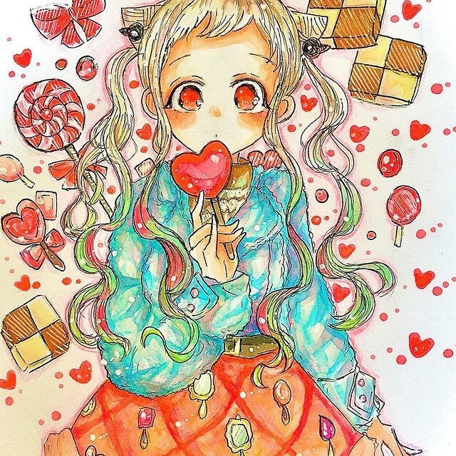 期間限定低価格!目を引くイラスト低コストで描きます アイコン、一枚絵、サムネなどなんでもどうぞ☆ イメージ1