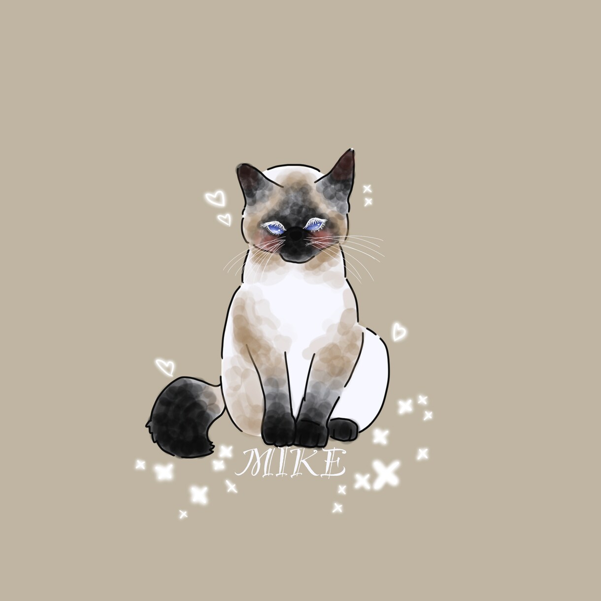 可愛くほんわかした絵柄でペットの似顔絵を描きます 可愛い絵柄でペットを描いてみませんか？アイコン可 イメージ3