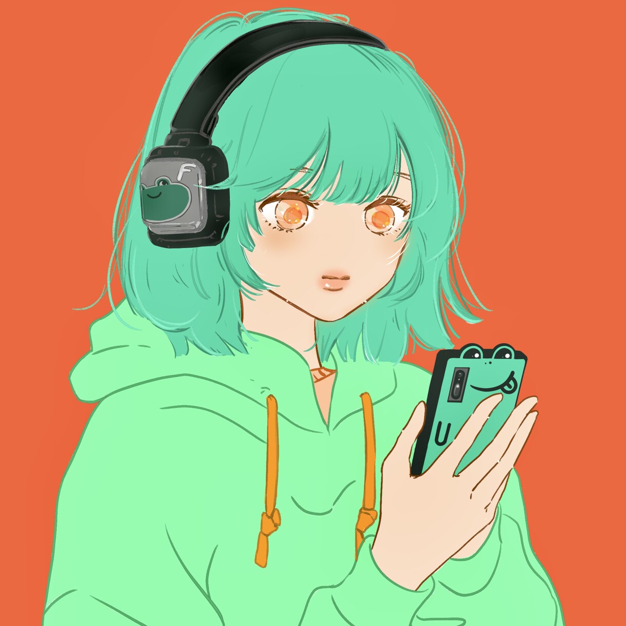 ポップなアイコン&イラスト描きます SNSアイコン、似顔絵、挿絵などに。 イメージ1