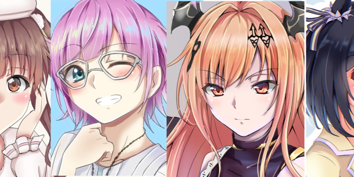 やさしくて可愛い女の子イラストを描きます 目を惹くSNSアイコンや、サムネイルが欲しい方に イメージ1