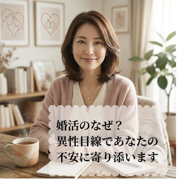 婚活疲れのお話ききます 婚活男性の孤独感にどこまでも寄り添います イメージ1