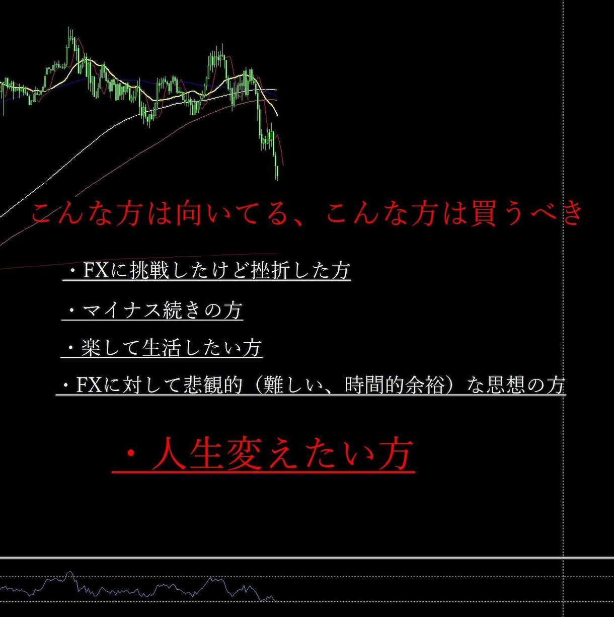 完全限定】考えないFX、新次元トレードを提供します 革新的なリスクヘッジとその先の豊かな生活へ イメージ2