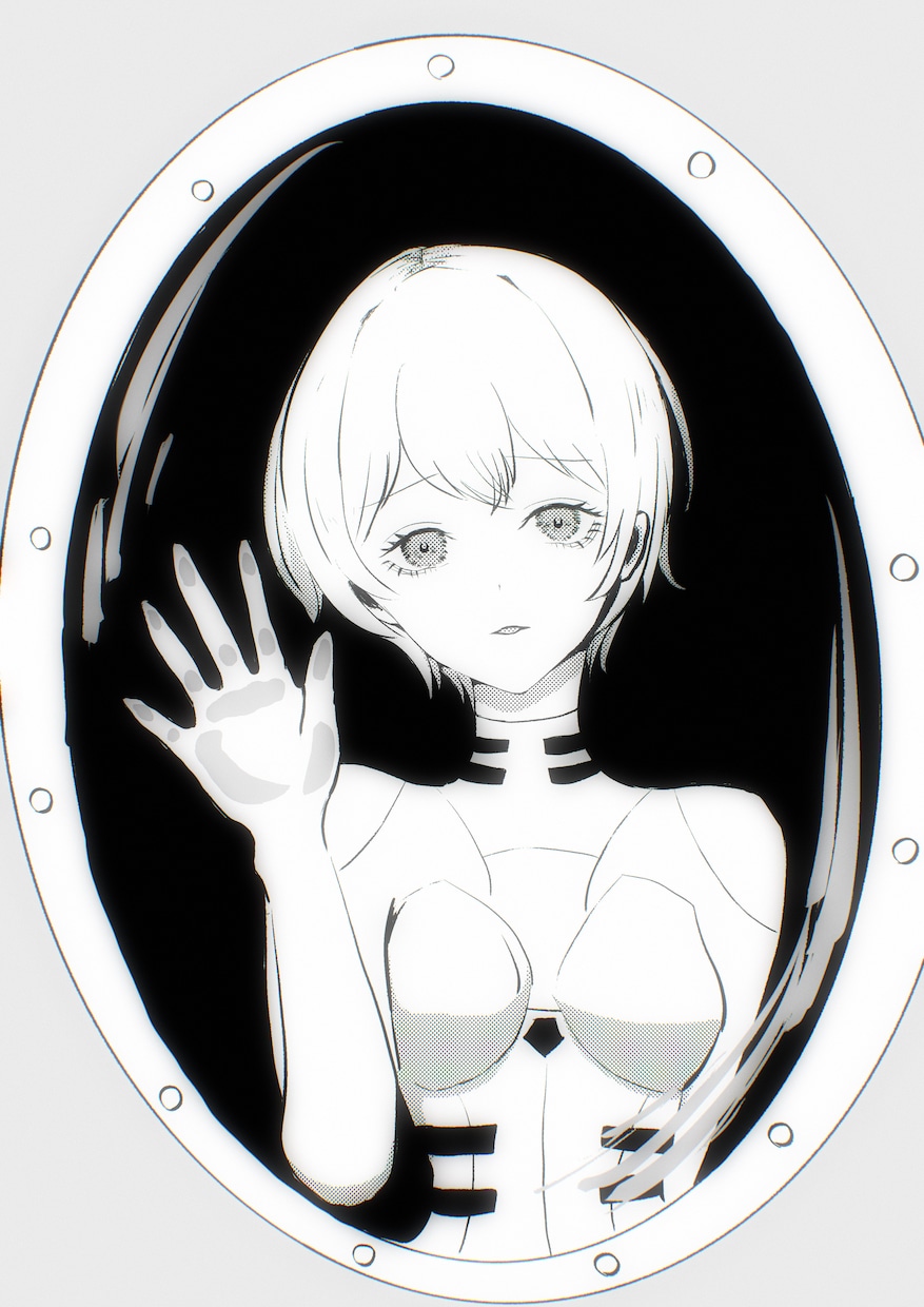 雰囲気のあるイラスト描きます 透明感・退廃的・アンニュイなど独特の空気感出すのが得意です イメージ6