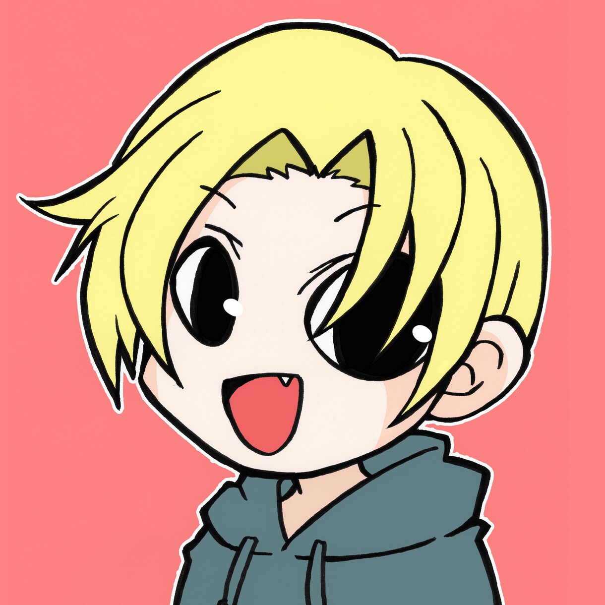 くっきりとしたイラスト／アイコンお描きします 【スタート価格1000円】シンプルな絵柄がお好きな方へ♪ イメージ1