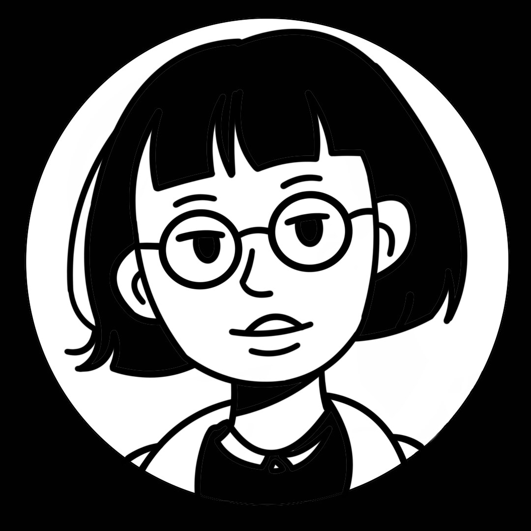 SNSアイコンに！シンプルな白黒イラスト描きます Twitterやインスタグラムにおすすめ♪ イメージ5