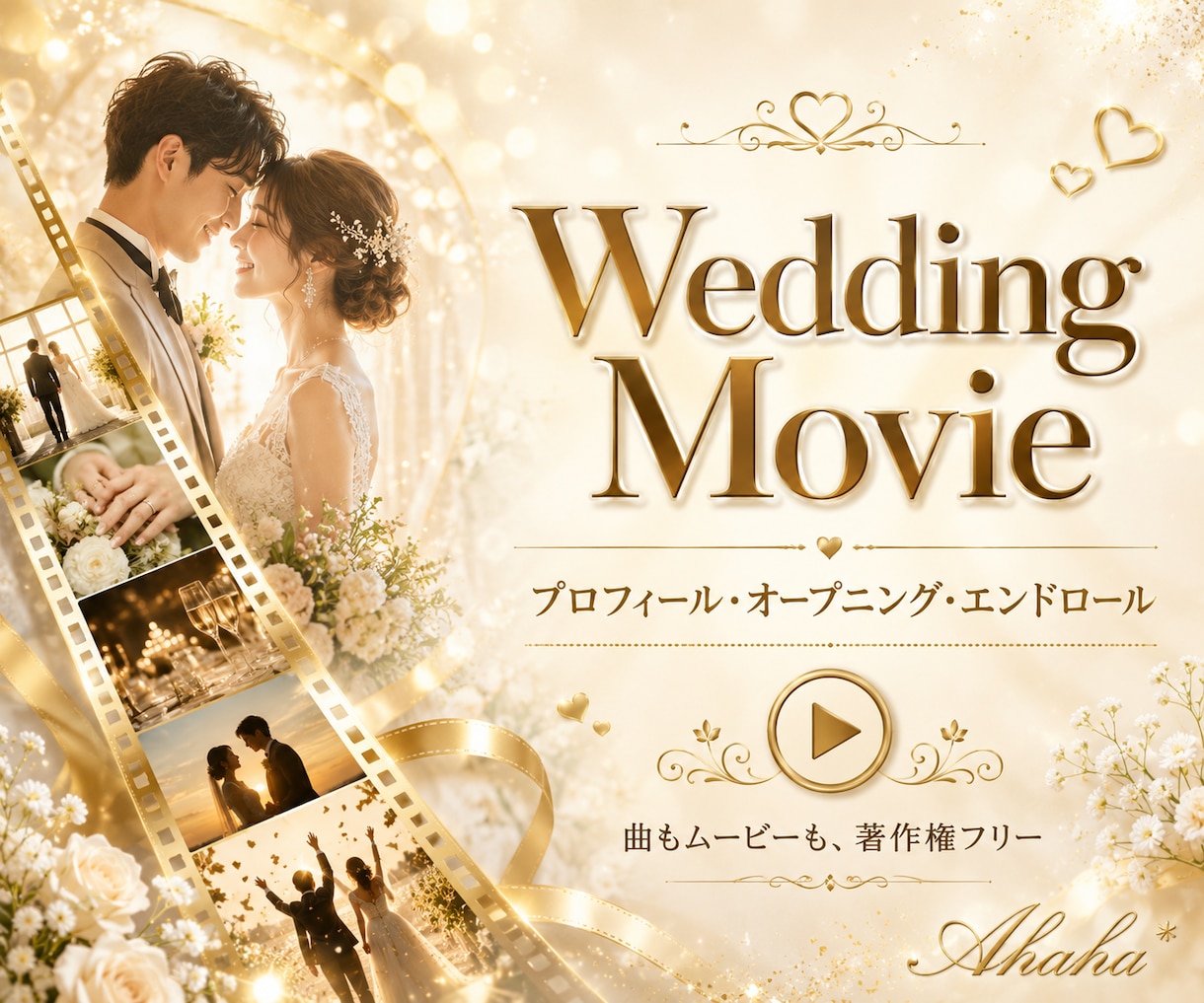 結婚式用のオリジナルソングをお作りします 著作権フリーのオリジナル結婚式ソングをお作りします。 イメージ6