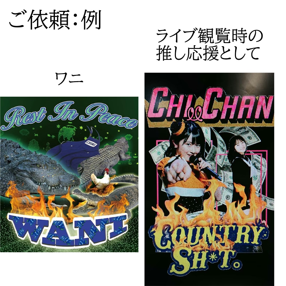 P&P風デザイン制作+自社プリント納品までします 物販・販促・キャンペーン配布用として イメージ7