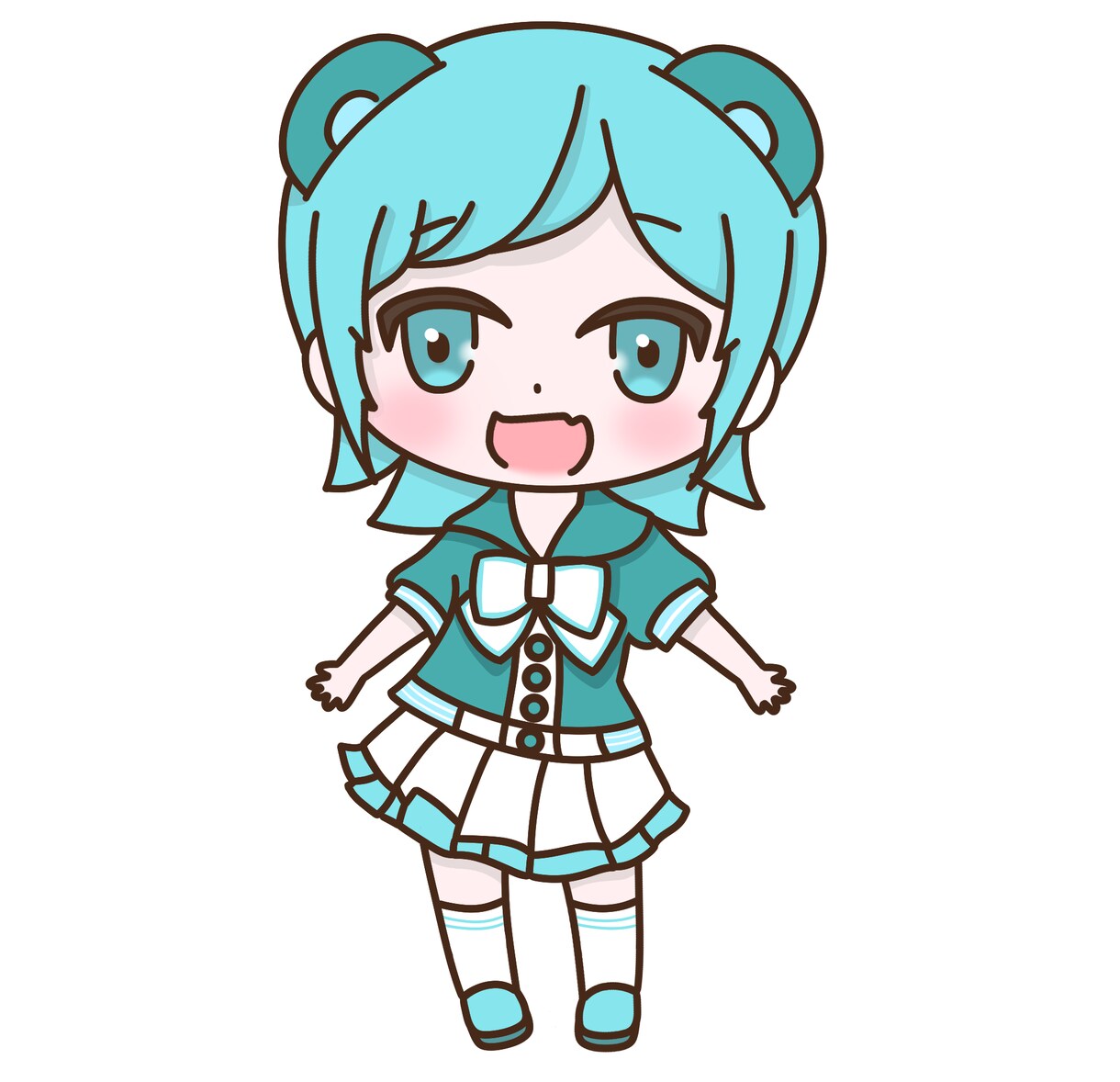 SNSアイコン・立ち絵・一枚絵を丁寧に制作します かわいくて親しみやすいイラストをお描きします イメージ2