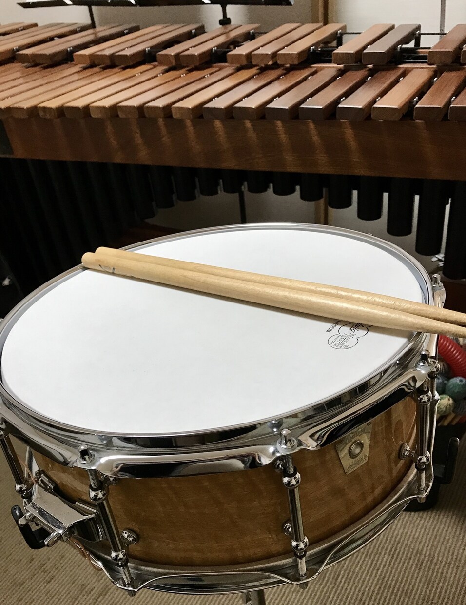 パーカッション(小太鼓)のオンラインレッスンします 初心者の方〜丁寧に指導いたします イメージ1