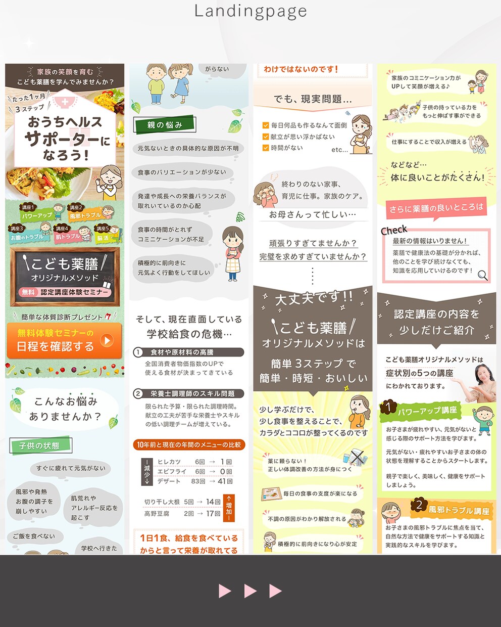 丸投げプラン！原稿作成〜公開まで丸っとお受けします 「誰が誰に何を伝えたいのか」 集客に効果的なLP制作します。 イメージ8