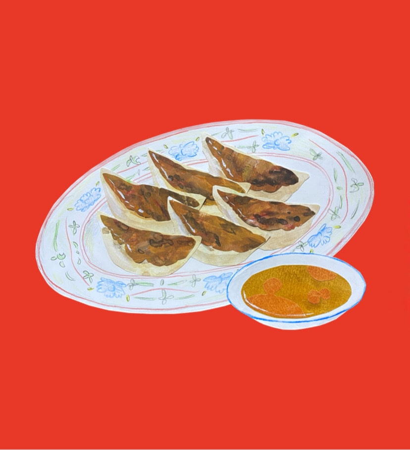 お洒落で美味しそうな食べ物のイラストをお描きします 飲食店のチラシやメニュー、グッズ等にお使いください！ イメージ2