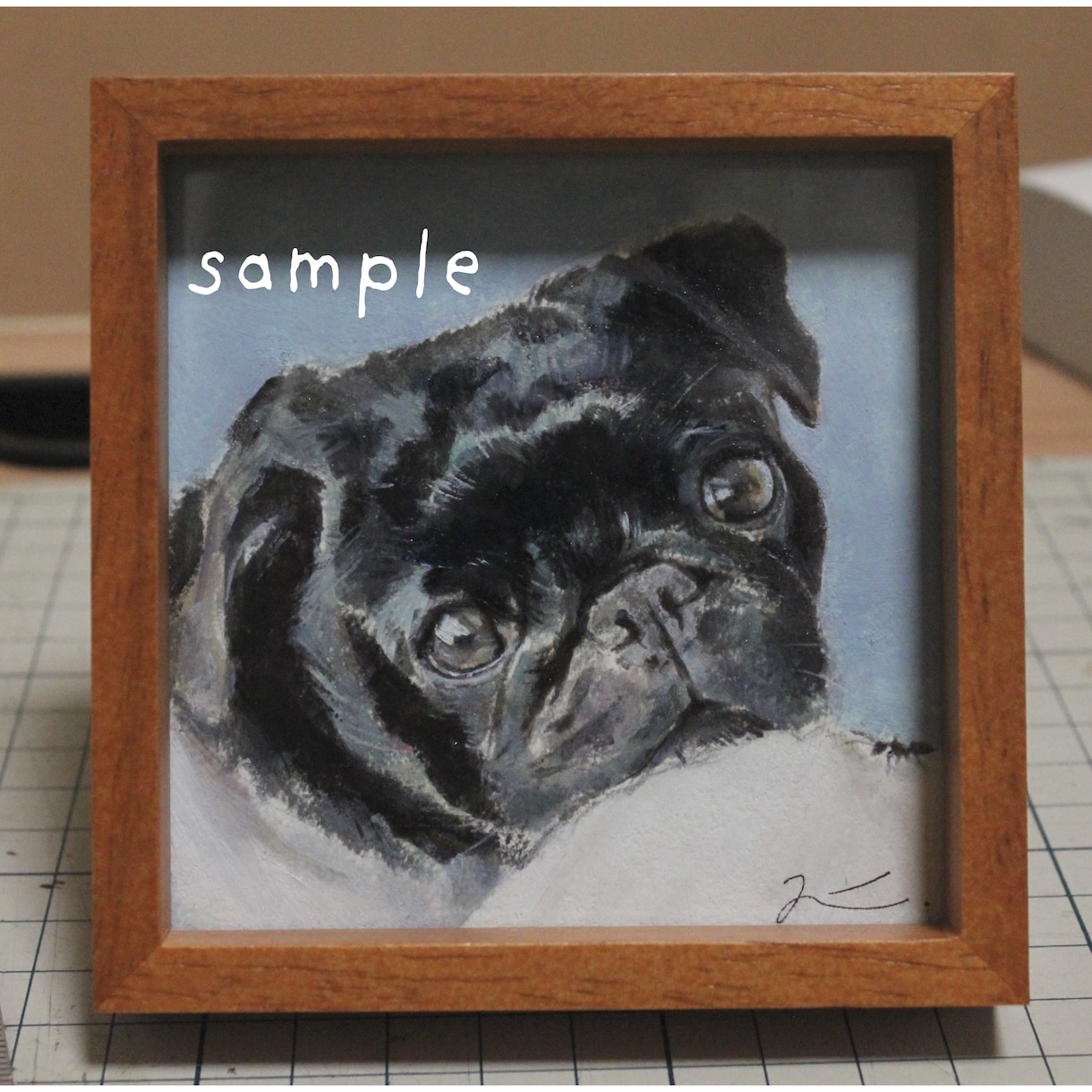 ペットの油絵お描きします 油絵作家が大切なペットを素敵な作品にします。 イメージ8
