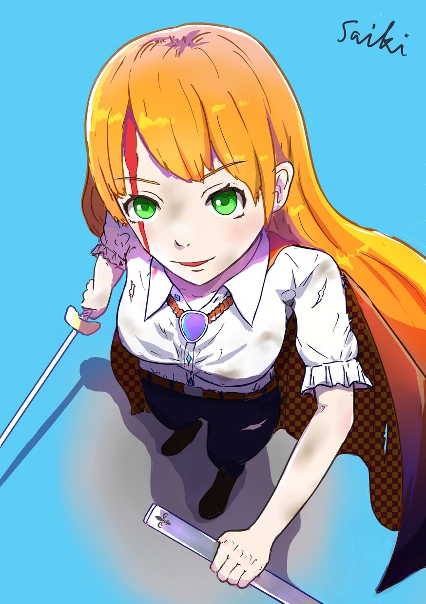インパクトあるアニメ塗りのイラストを描きます 【メリハリの効いた色鮮やかでポップなイラスト！】 イメージ1