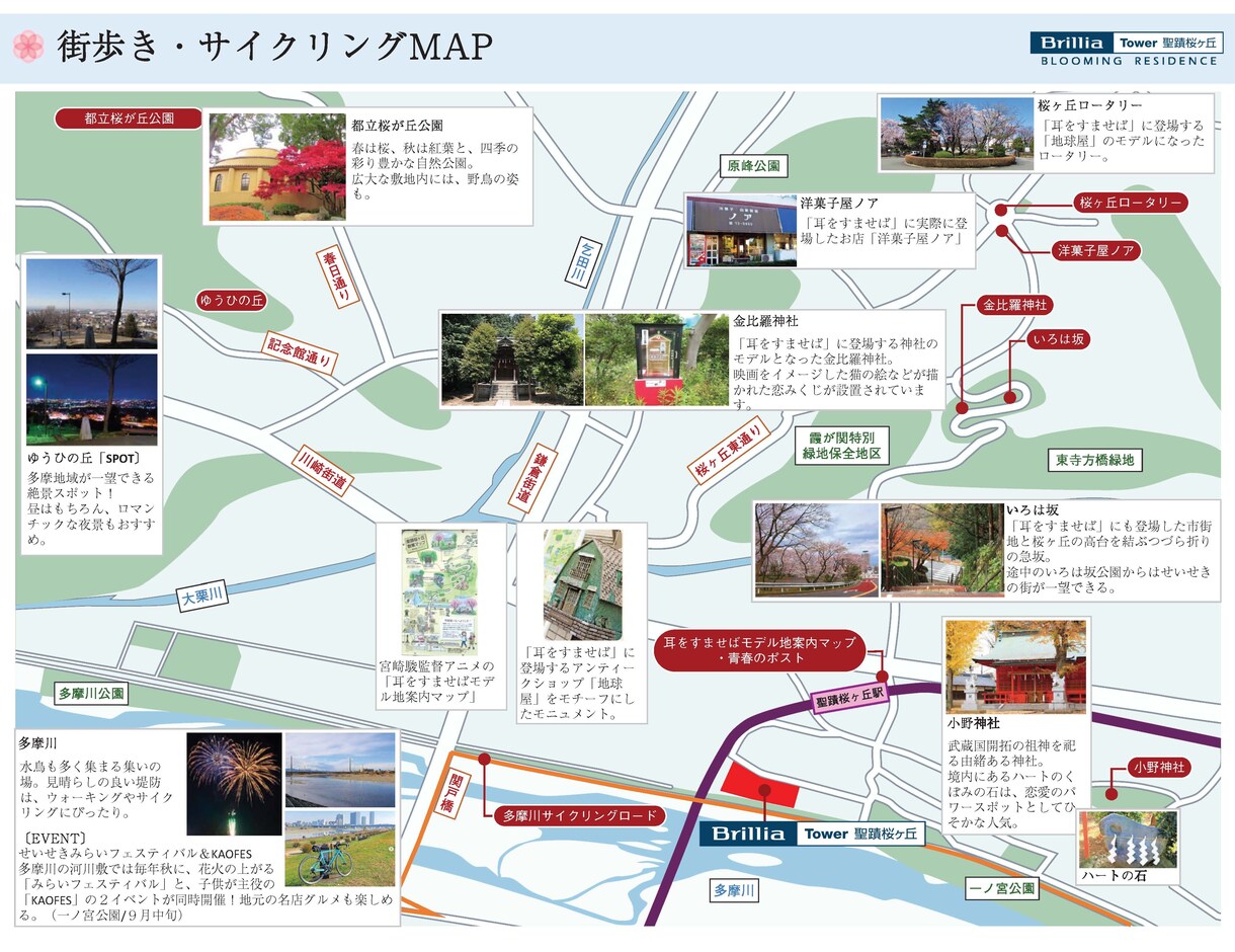 イラストマップ作成します 観光案内、物件案内にも使える地図など各種対応いたします イメージ1