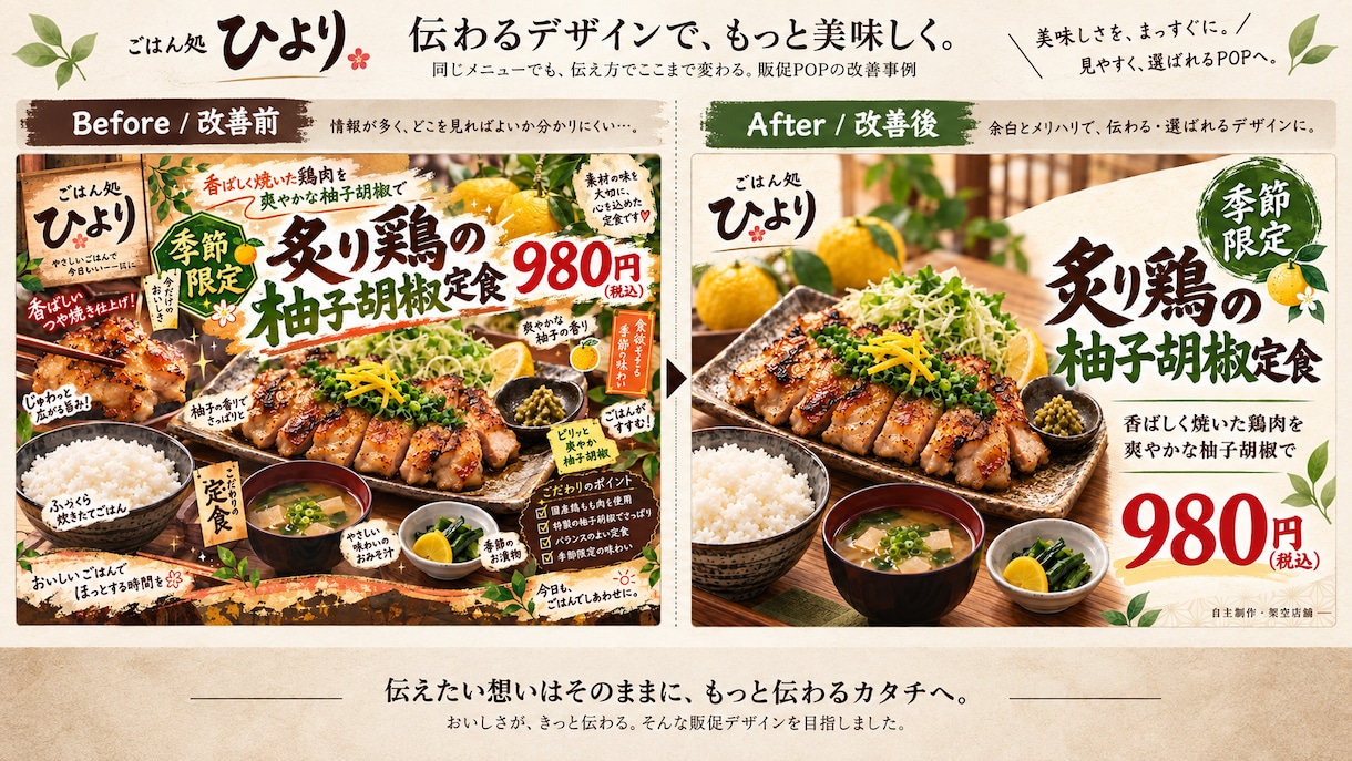 AIを活用し伝わる店舗POPをデザインします 情報を整理し実用レベルの販促画像に仕上げます イメージ4