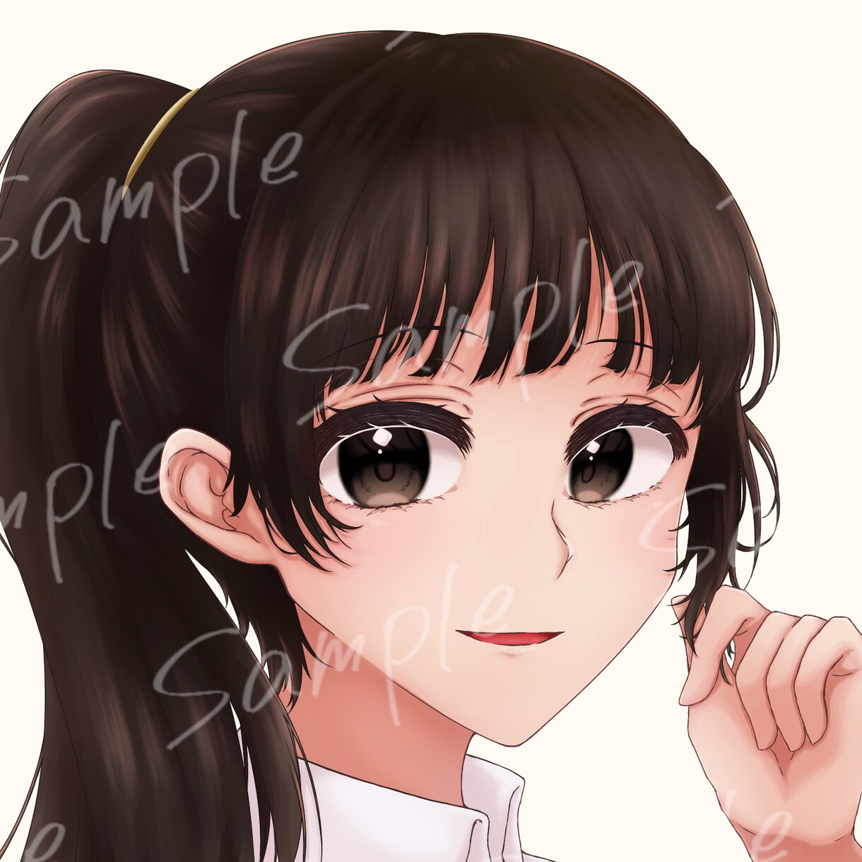 ご希望に沿ったSNSのアイコンをお描きします 病み系、ゆめかわ、デフォルメなどお気軽にご相談ください！ イメージ2