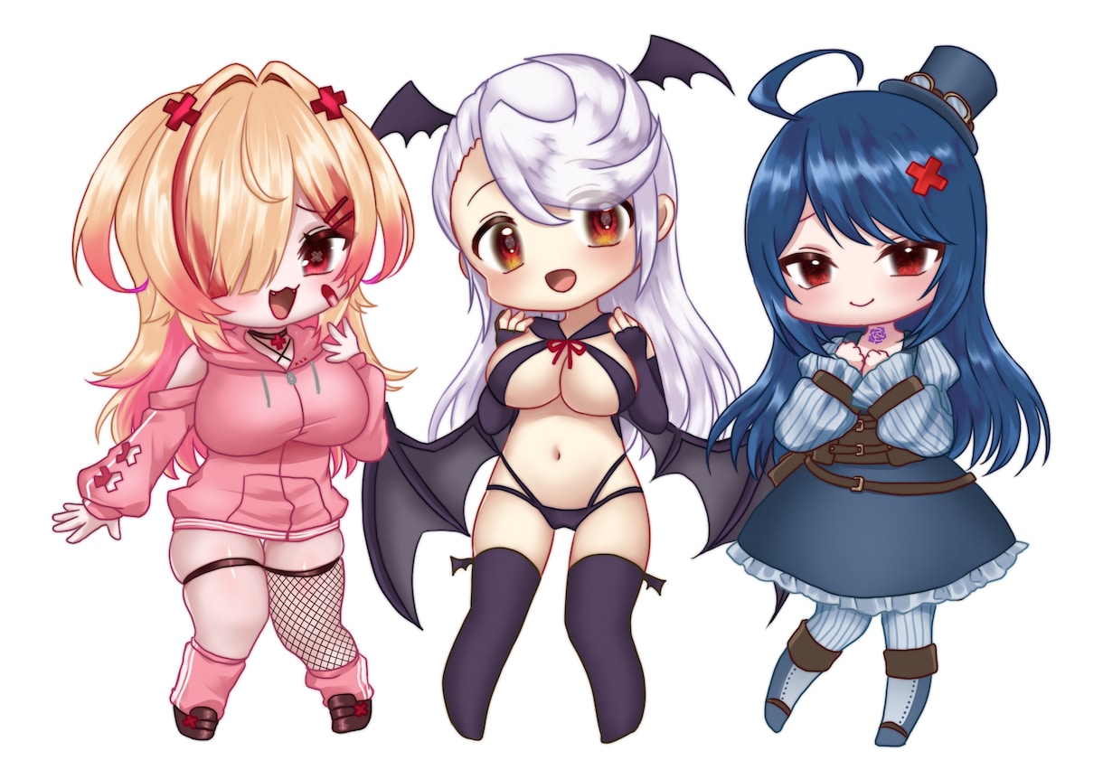 人物イラスト制作を行います 厚塗りの立体感のあるイラストを提供します イメージ9
