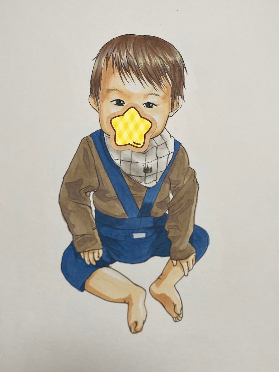 2週間で似顔絵・ウェルカムボードかきます プレゼントの似顔絵を手書きで2週間で仕上げて描きます！ イメージ3