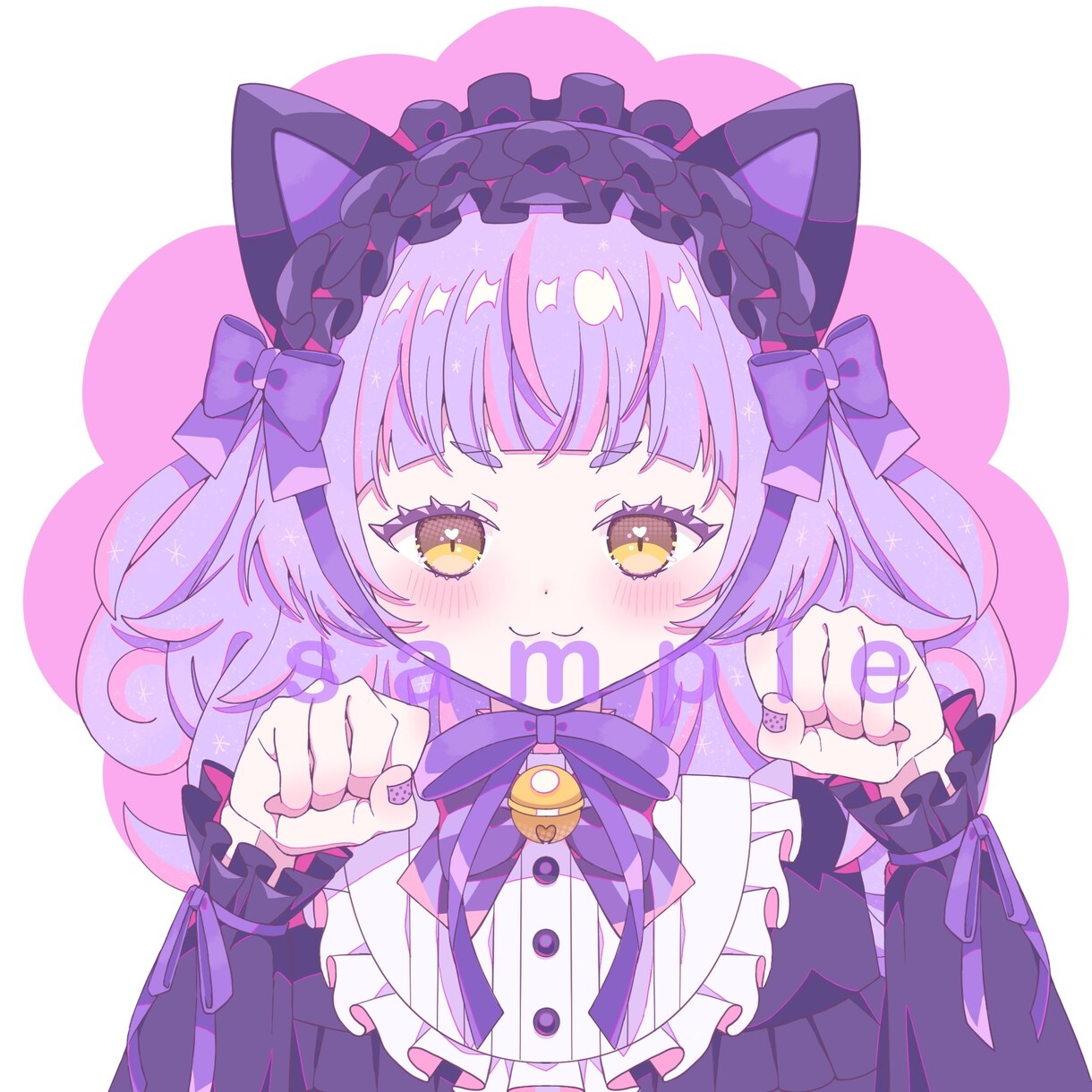 夢かわいいイラストお描きします アイコン/立ち絵/グッズなど/様々な用途に対応いたします！ イメージ5