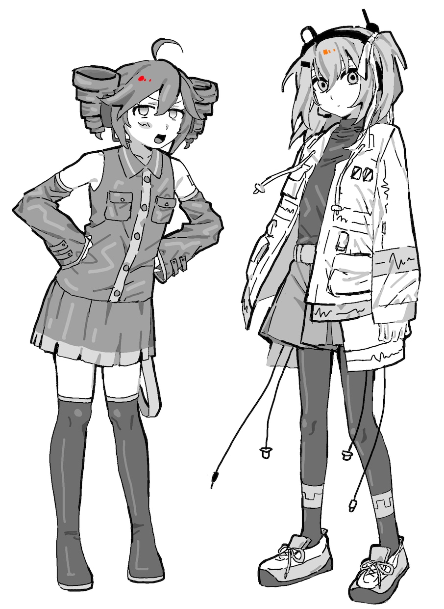 詰め込みイラストをお描きします 安価でモノクロまたはカラーの詰め込みイラストを制作いたします イメージ3