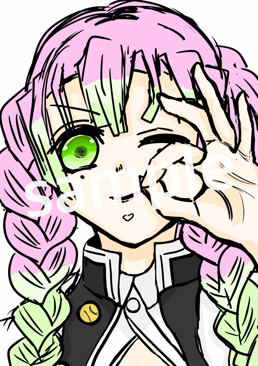 イケてるアイコンイラスト描きます 初めてのため安い値段で満足するイラスト描きます | ᐕ)⁾⁾ イメージ4