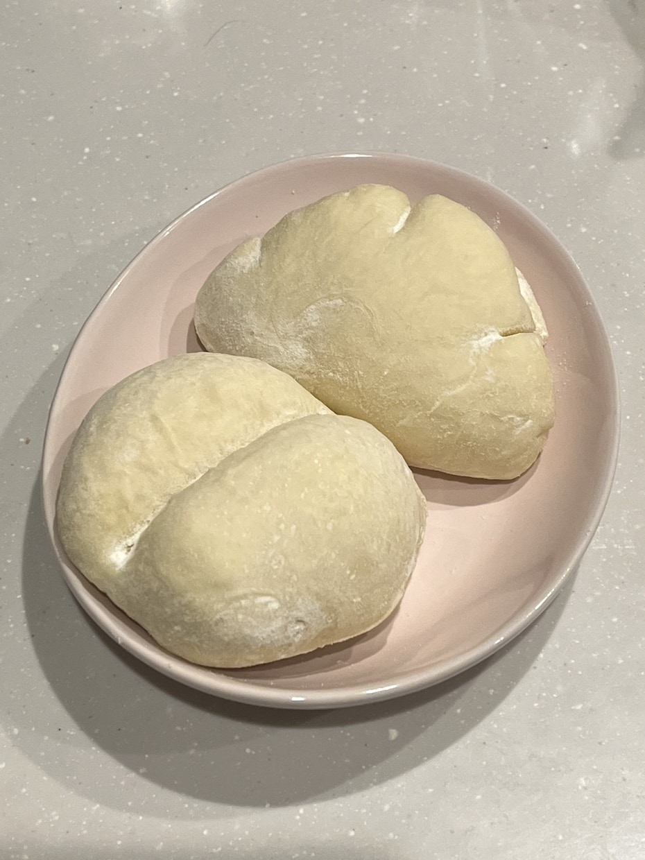 1時間で、白いクリームパンを作ります カスタードクリームもレンジであっという間！白いクリームパン！ イメージ2