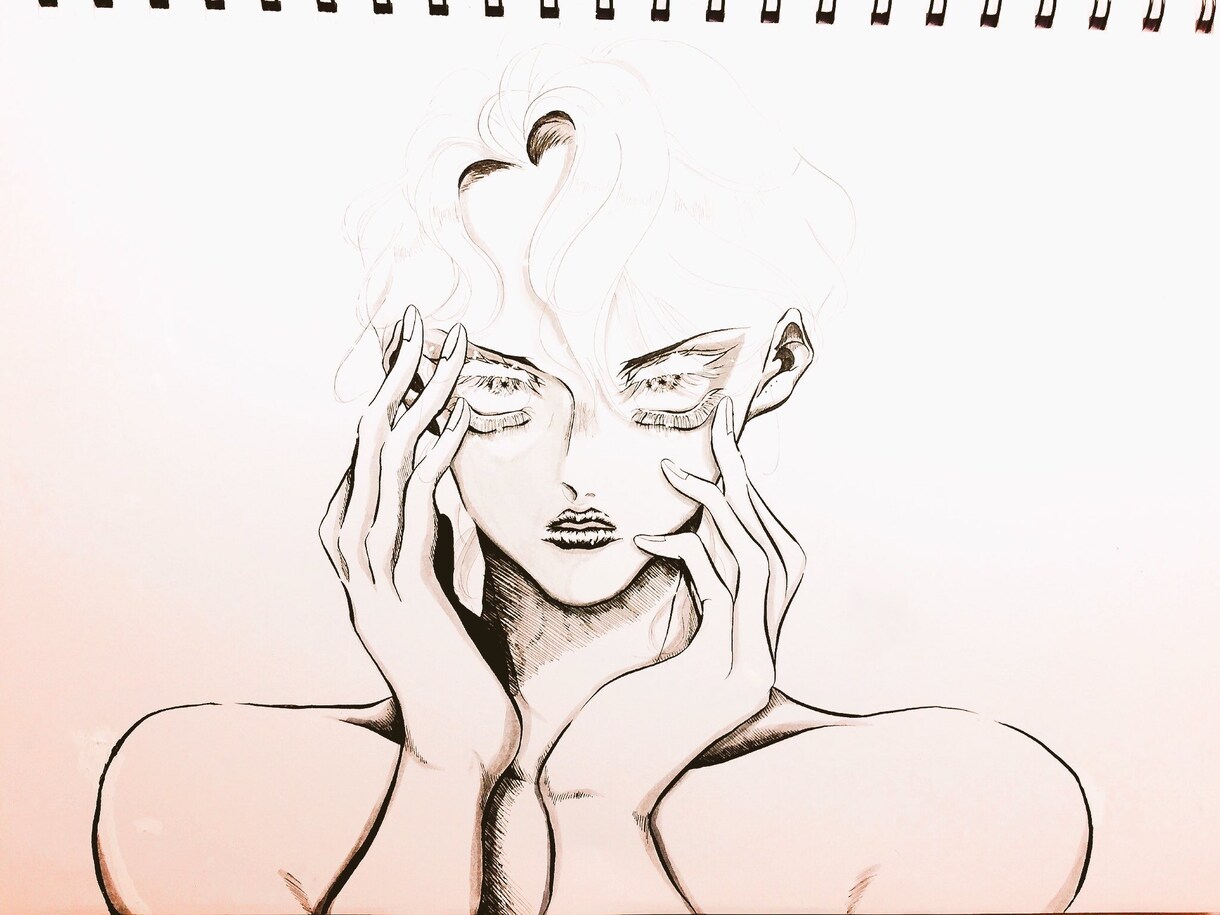 1h~1000円／生きるアナログイラスト描きます 生命の息吹を感じる絵をお届けします イメージ2