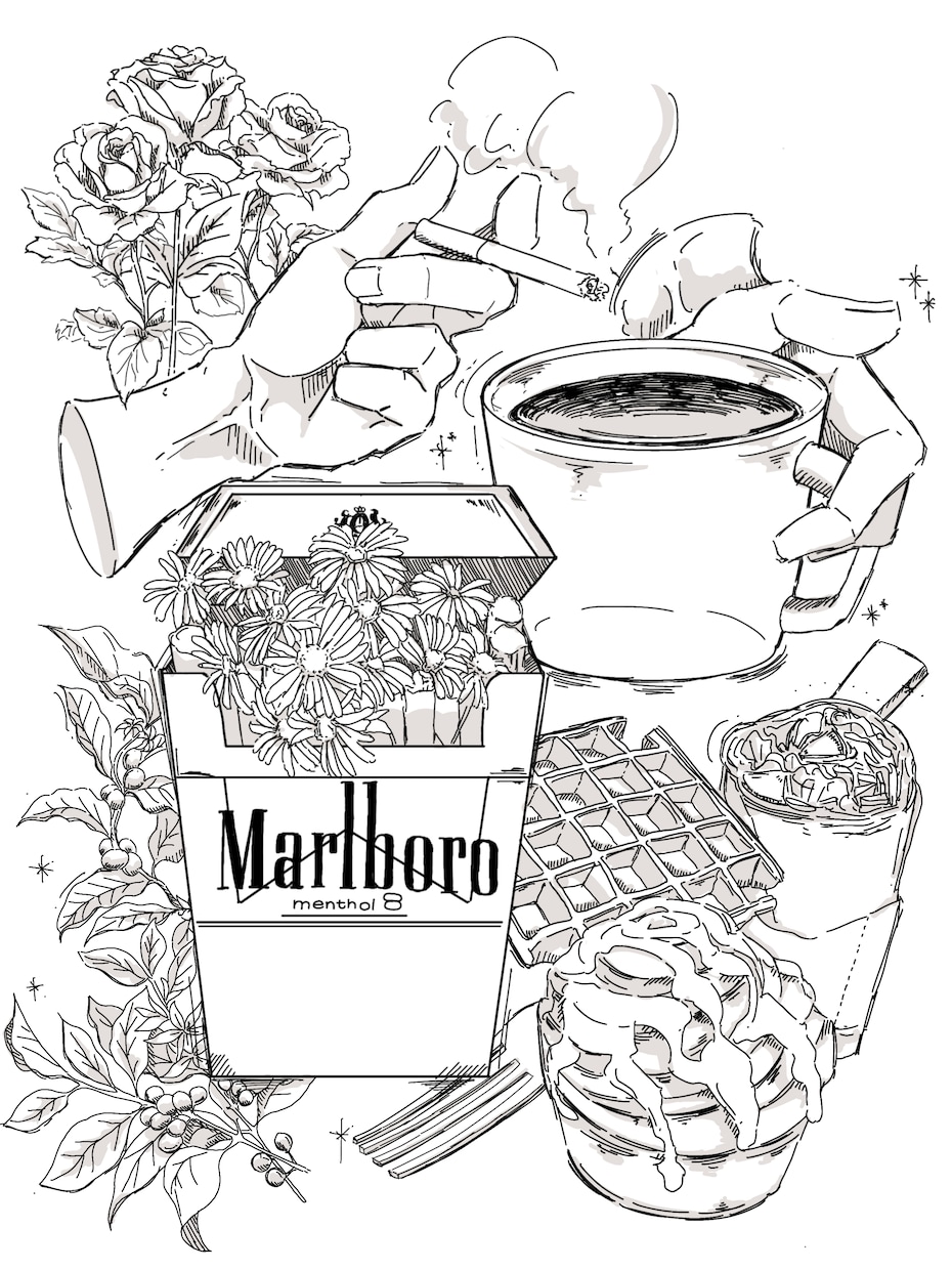貴方だけの抽象画、挿絵幅広く承ります コラージュ等あなたの好きな世界観で個性を表したい方へ イメージ1