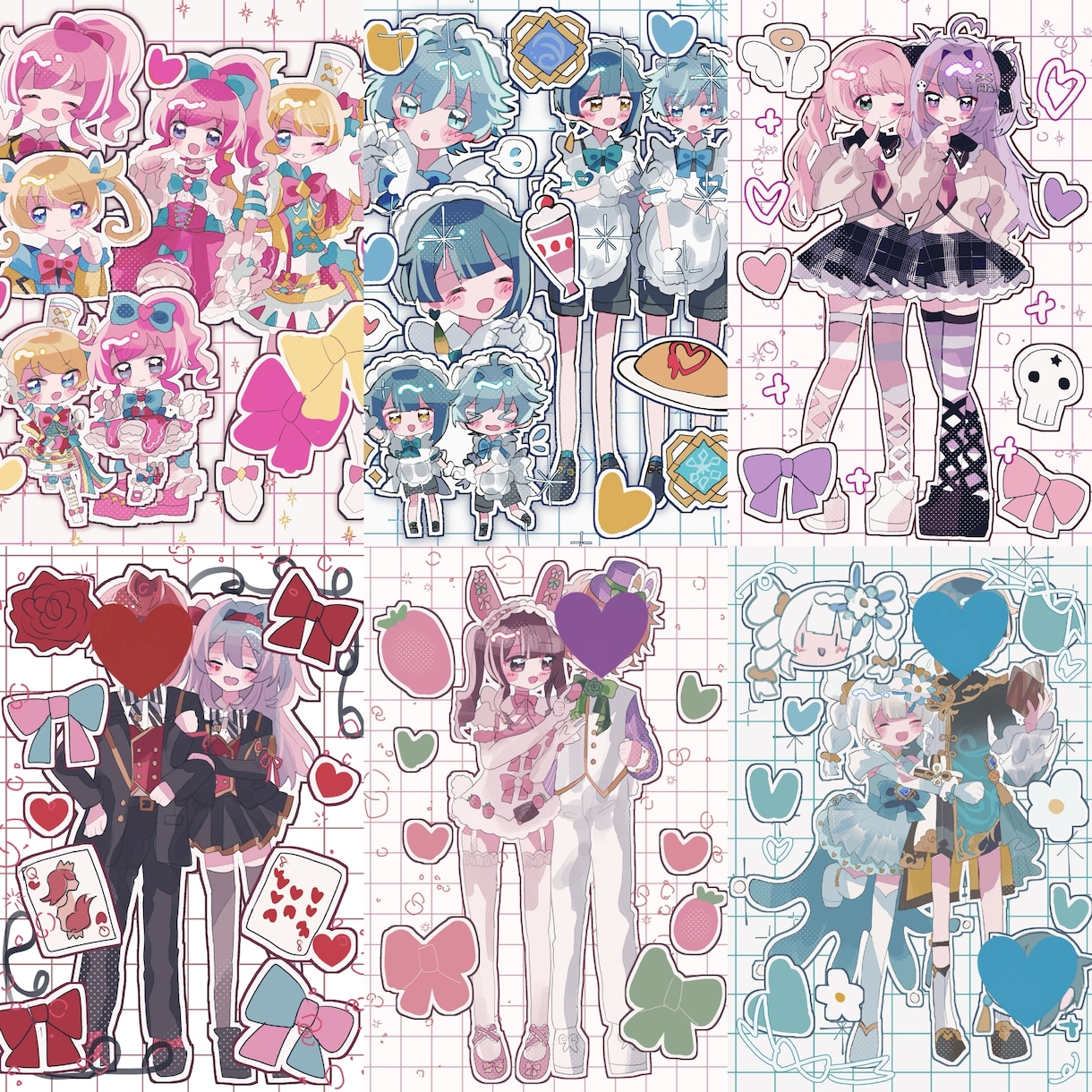 イラストお描きします かわいくポップなイラストをお描きします！ イメージ1