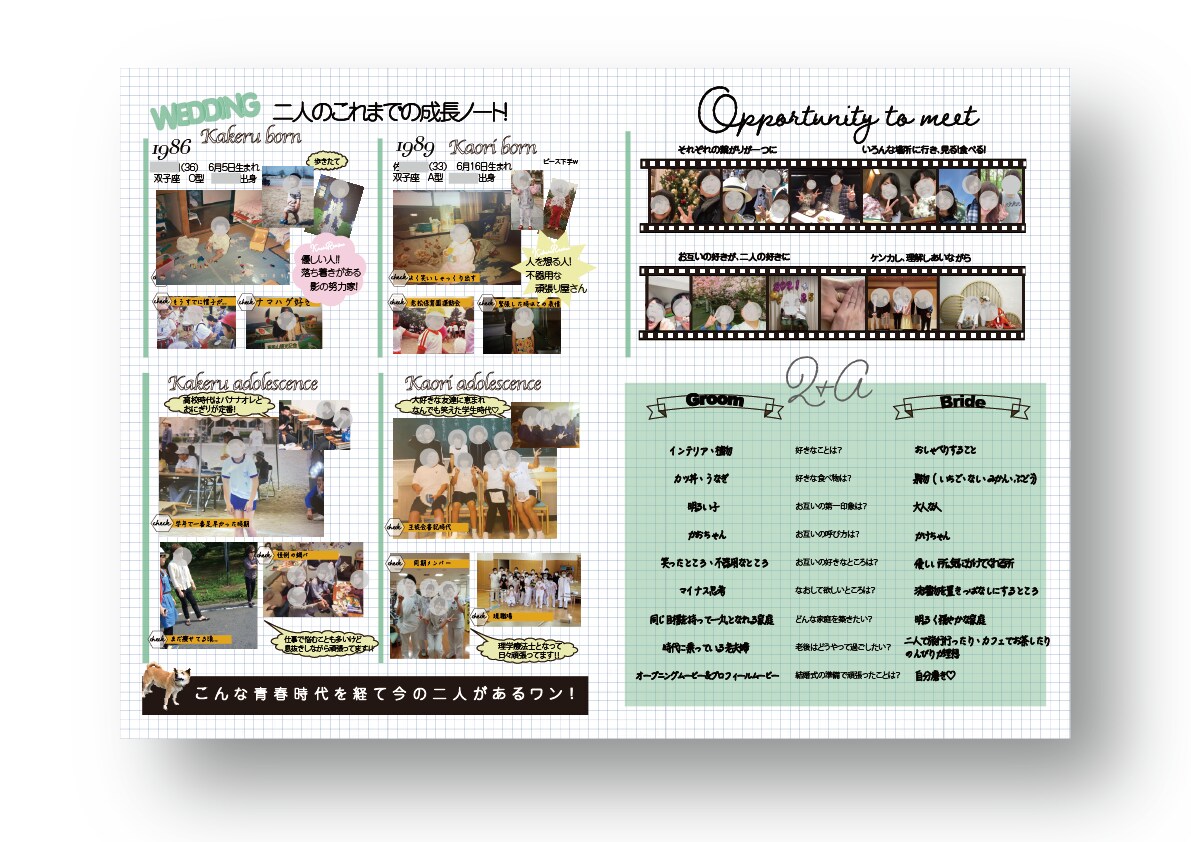お気に入りの雑誌風のプロフィールブック作成します お時間ない方の相談のります！好きなデザイン再現で作成可能！ イメージ3
