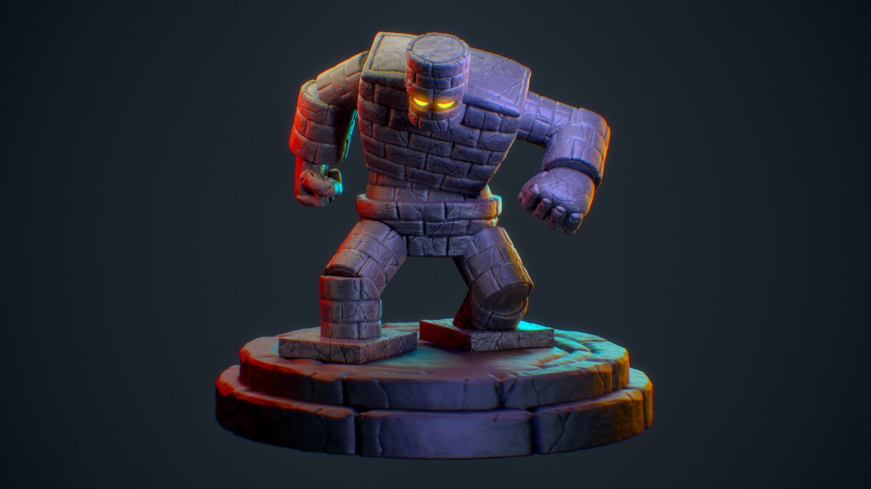 3Dキャラクターデザインます 3Dプリント用の3Dキャラクターデザイン イメージ6