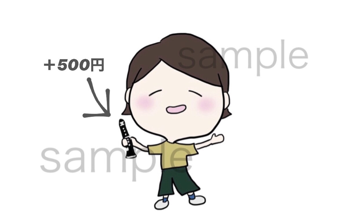 ゆるい似顔絵を描きます アイコンなどを新しくしたい方へ イメージ1