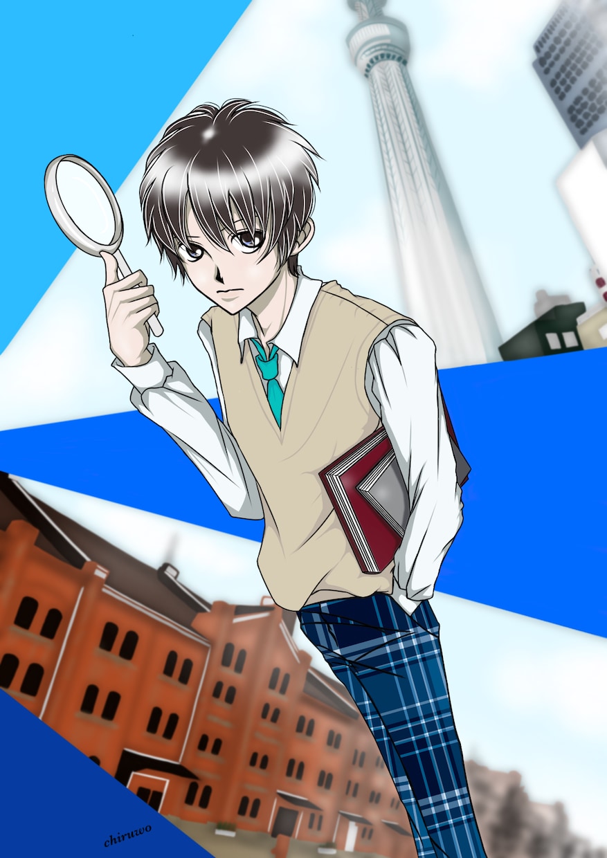 イラスト【背景付き・文字入れ可】描きます イラストからタイトル、作者名までをトータルデザイン！ イメージ5