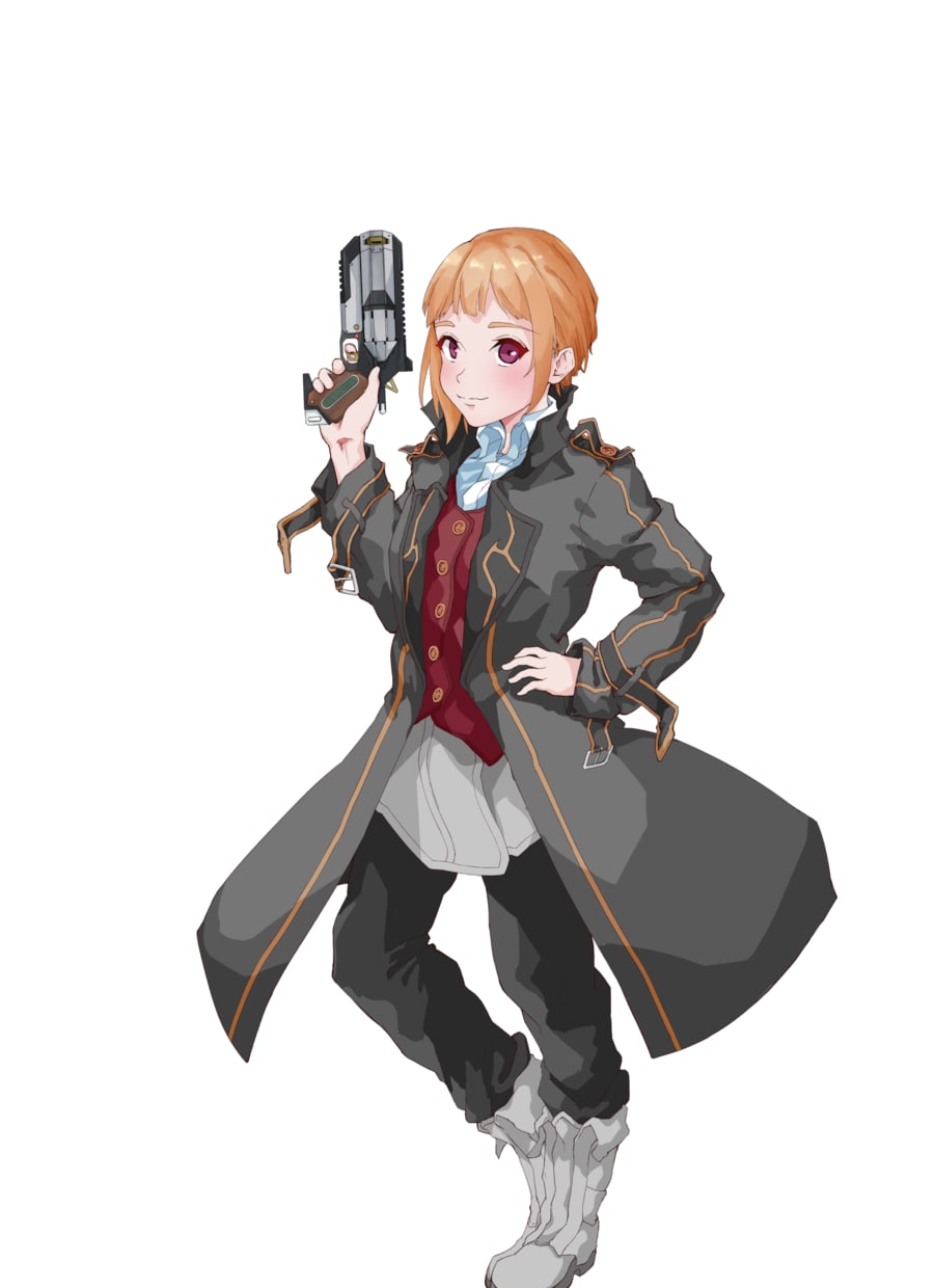 キャラデザ（上半身～全身）透過イラスト描きます 厚塗りもアニメ塗りもできます！！ イメージ2