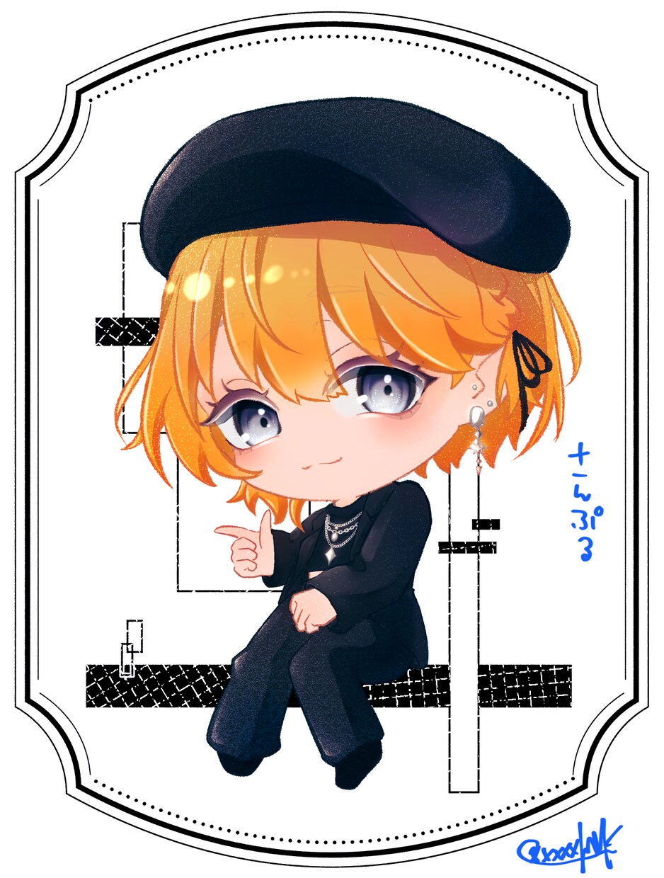 SNS・配信・活動用のデフォルメアイコン描きます お見積りのみでも可能です！お気軽にお問い合わせください！ イメージ2