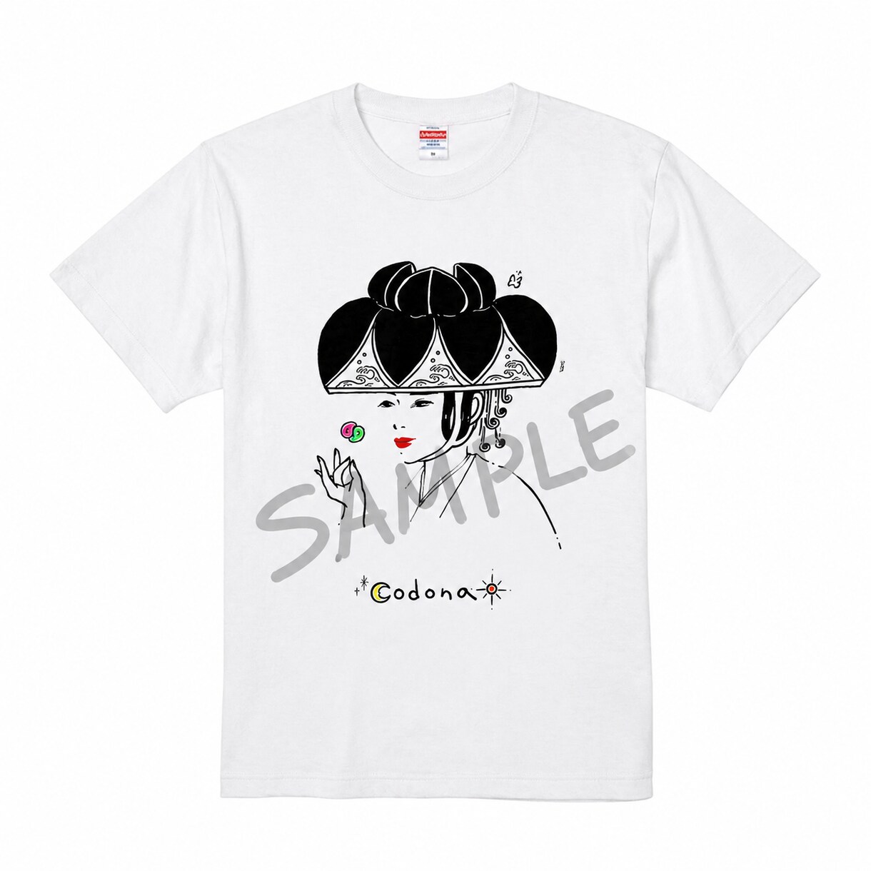 Tシャツ・グッズ用イラストを制作します 女性・沖縄モチーフなど個性的なイラストが得意です イメージ4
