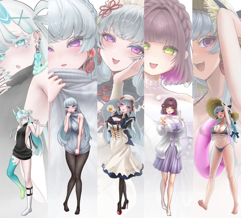 キャラクターイラスト制作します ご希望に合わせて丁寧に存在感あるイラストを制作します。 イメージ1