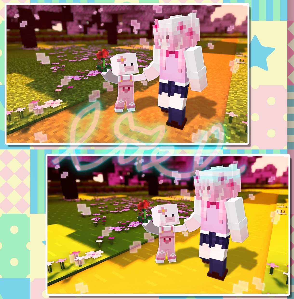 Minecraftの3D画像制作致します サムネイルやSNSヘッダーに自分だけの画像が欲しい方へ イメージ2