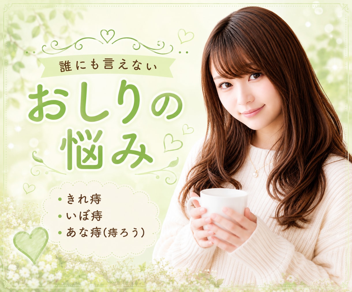 アナタの秘密⭐の『おしり事情』お聴きします 痛い！かゆい！座るのも辛い⭐家族、恋人にも話せない内緒の話 イメージ2