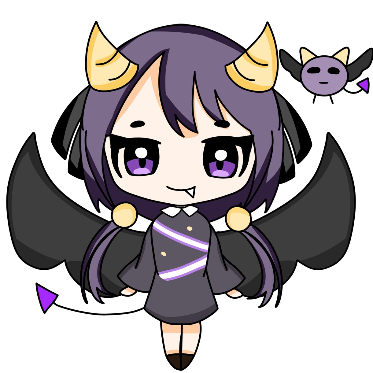 追加料金なし！3点までミニキャラアイコン作成します 修正無制限！かわいいオリジナルミニキャラ作成します イメージ1