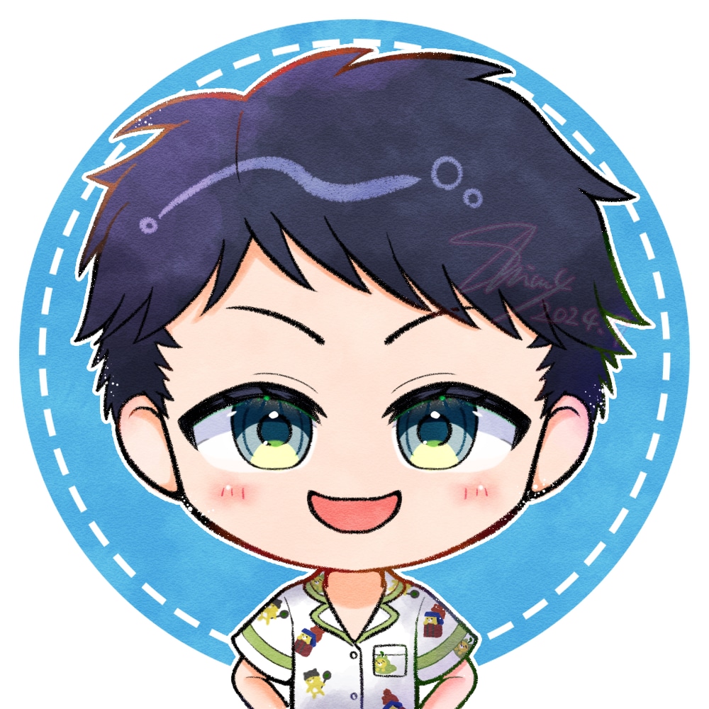 お試し価格！おまかせちびキャラアイコンを描きます 低予算の方やこだわりが少ない方向きのアナログ風アイコンです イメージ10