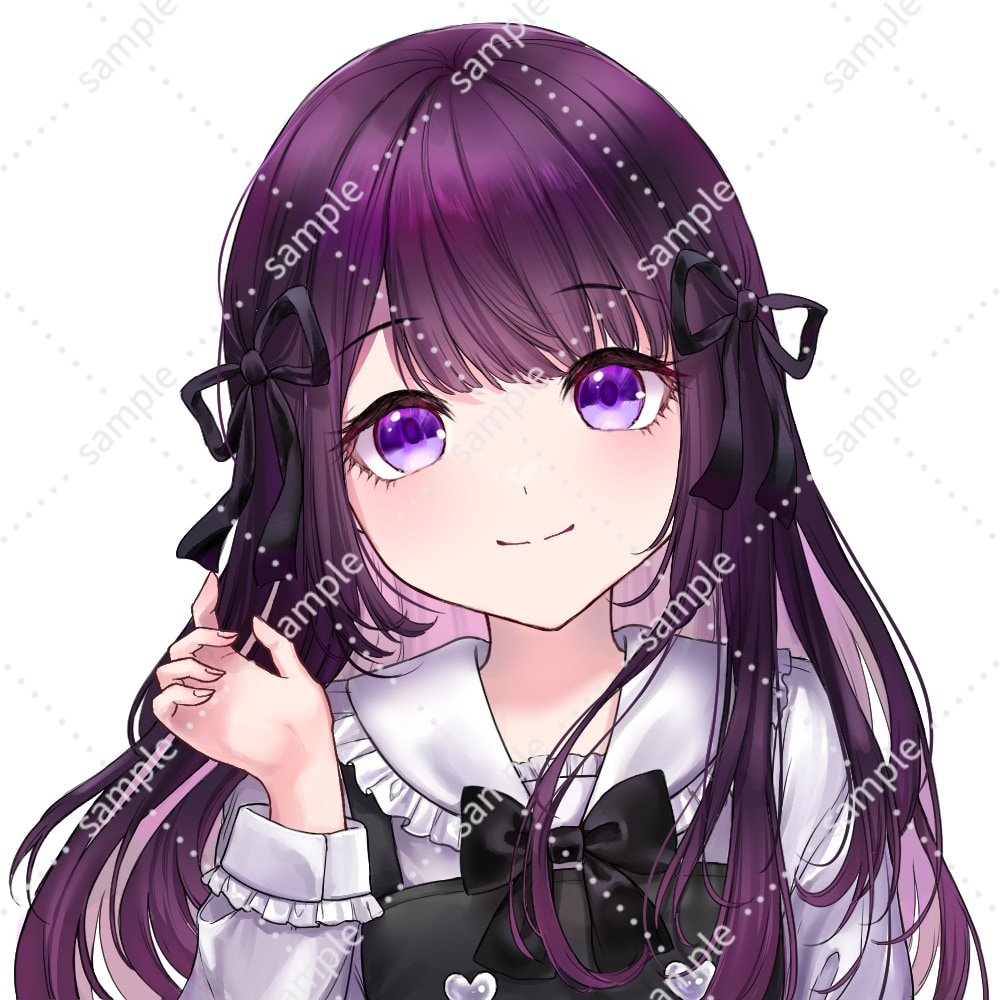 SNSや配信に！繊細で綺麗なアイコン制作します 繊細で美しい、あなただけのアイコンイラストを制作いたします！ イメージ2