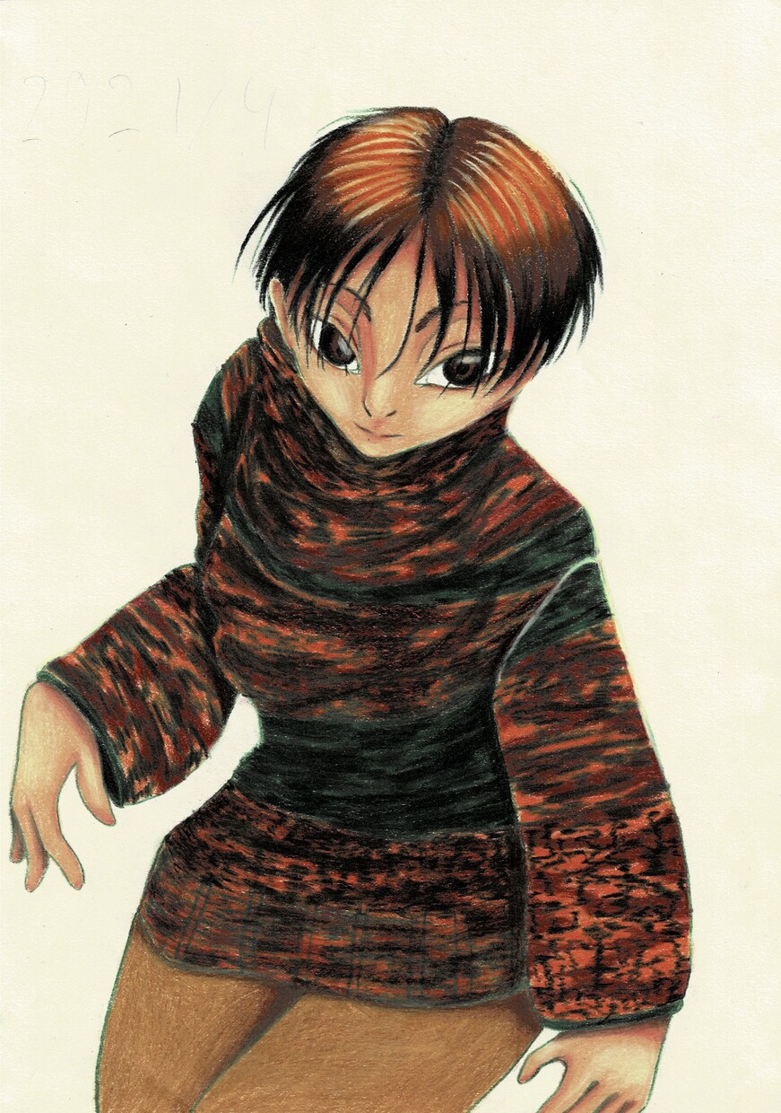コラージュのような自由な絵をお届けします 言葉では表せない気持ちを伝えられるイラスト。 イメージ2