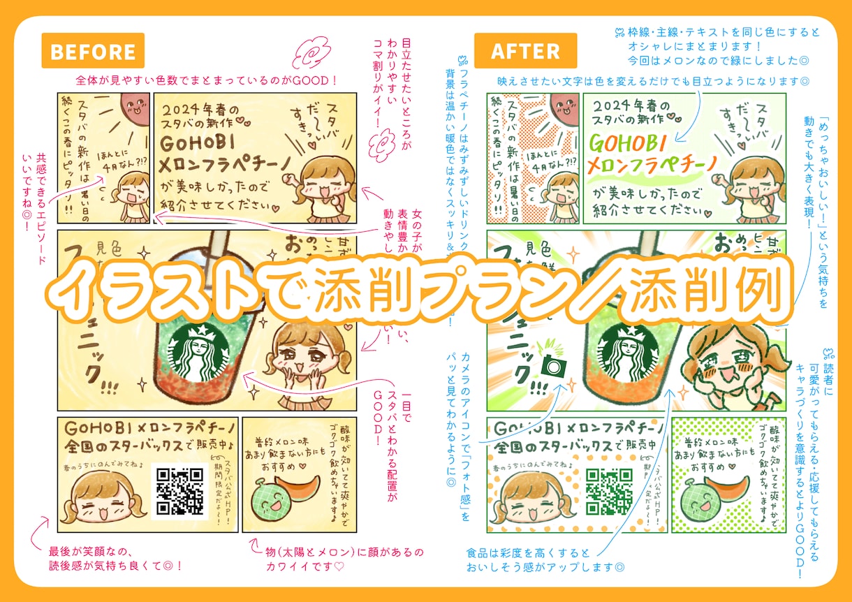 マンガ・イラストの添削をいたします 初心者さん歓迎！／連載歴7年・専門学校講師が丁寧に応えます！ イメージ1
