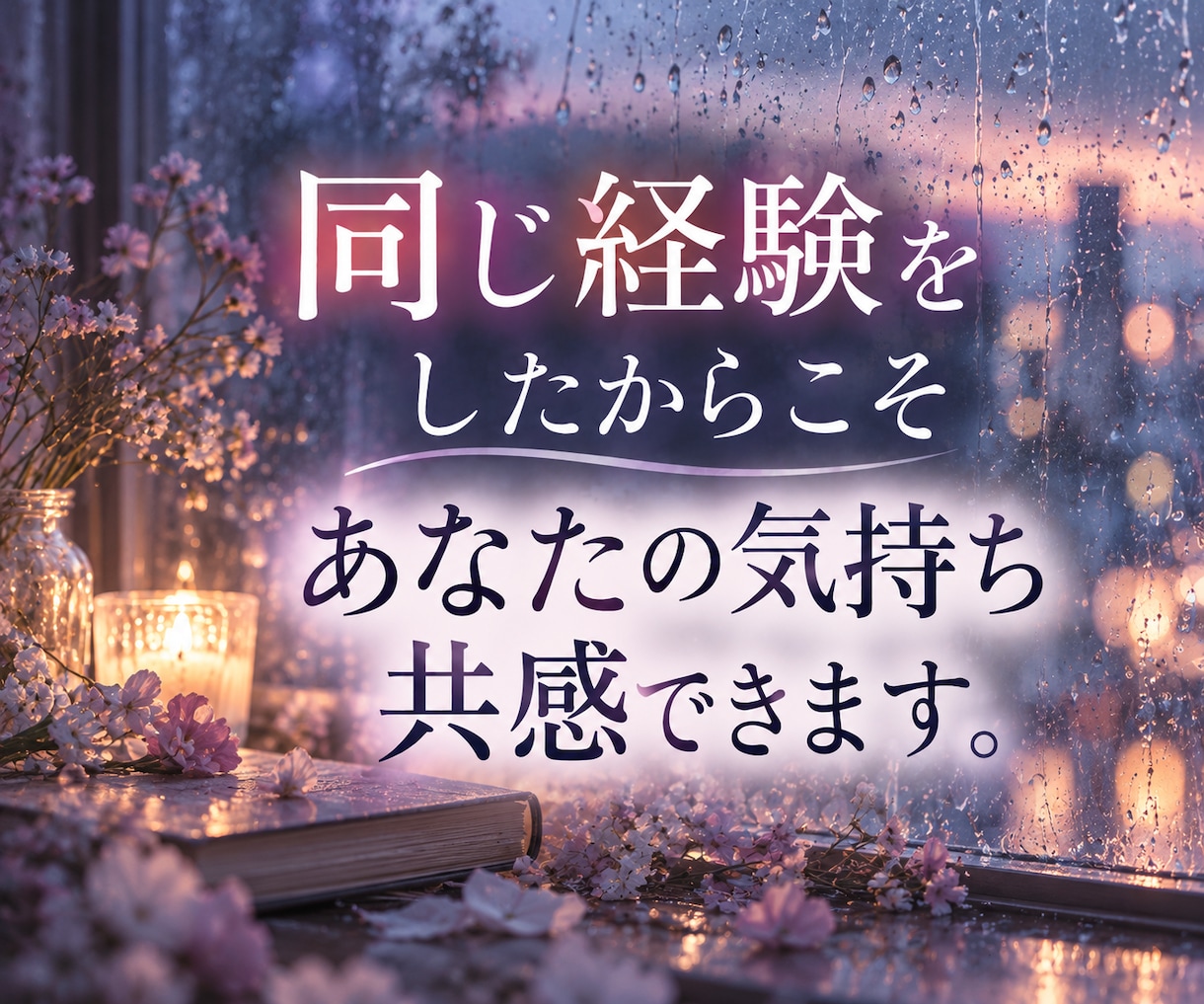 妊活の辛さ、同じ経験をした私だからこそ寄り添えます 妊活の不安も焦りも、ありのまま話せる場所 イメージ2